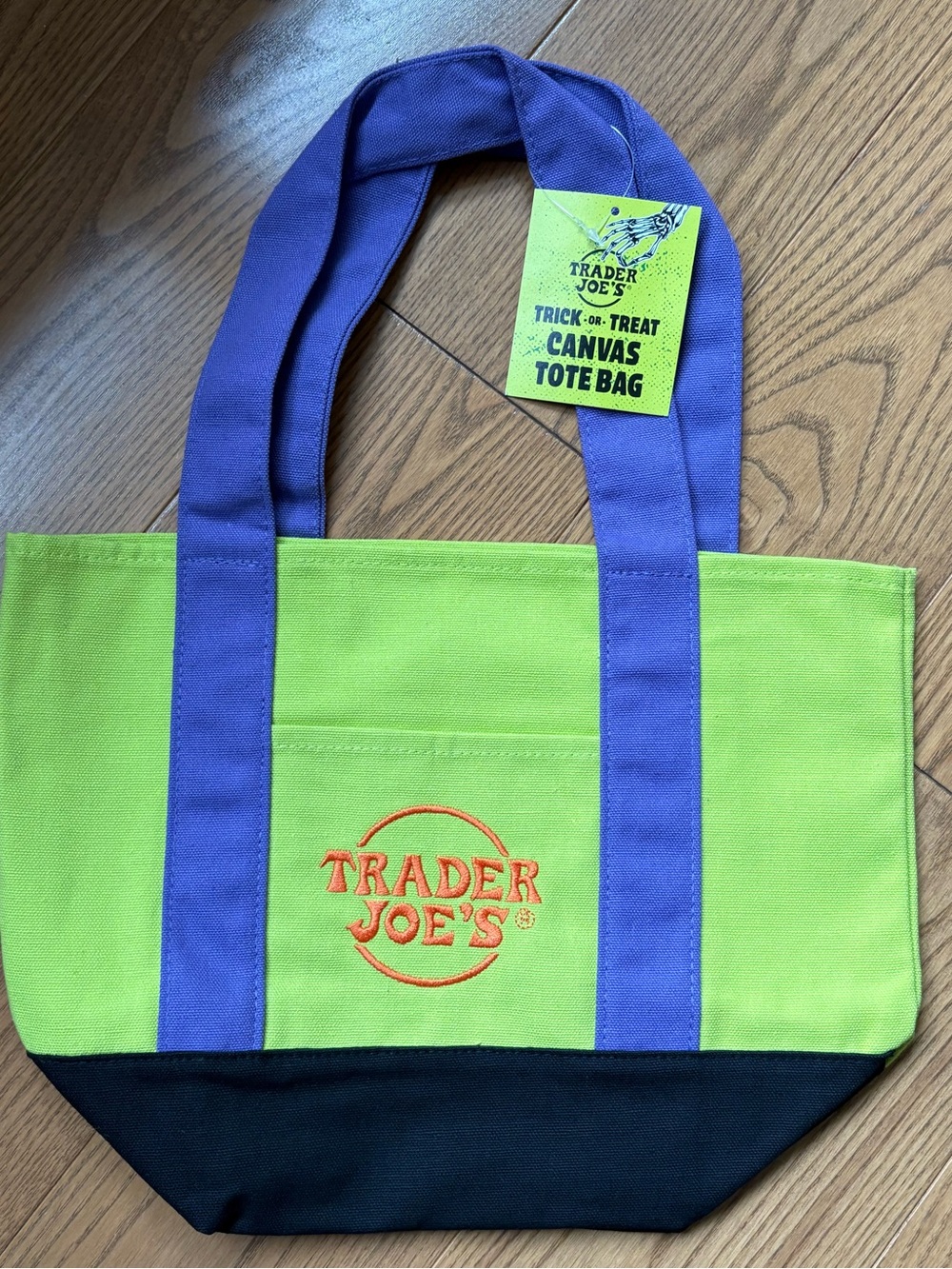 Trader Joe's Mini Halloween Tote Bag